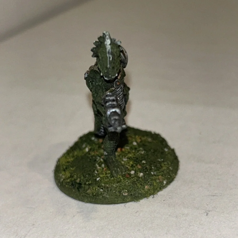 Ral Partha‎ Warhammer Metal Painted Miniature Troglodyte Barbarian Space Lizard